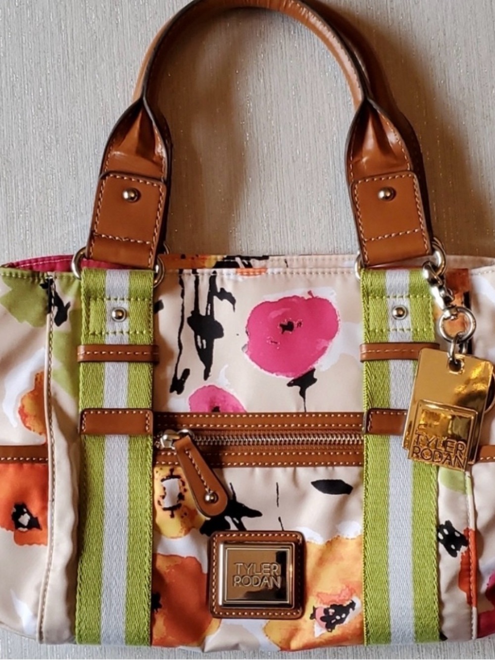 Tyler Rodan Floral Satchel